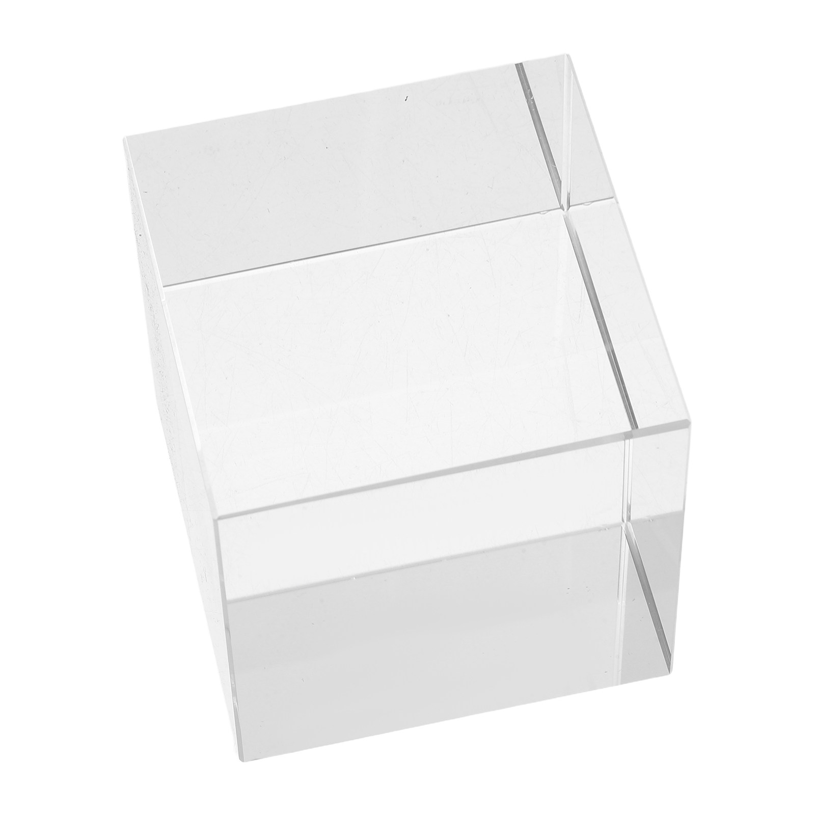 Paper Weight Crystal - ทับกระดาษคริสตัลใสทรงสี่เหลี่ยม ทับกระดาษใสหนัก ของตกแต่งโต๊ะทำงาน สำหรับเขียน วาดภาพ งานฝีมือในบ้าน