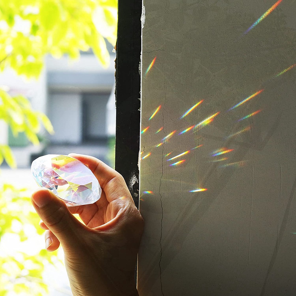 AB46-2PCS 50 มม./ 2 นิ้ว คริสต - Paper Weight Crystal บทวิจารณ์และราคา