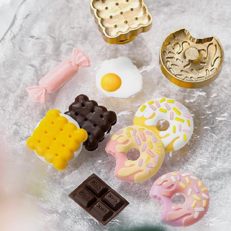 WAX Seal แสตมป์ Kawaii แสตมป์  - Wax Seal Stamp Set บทวิจารณ์และราคา