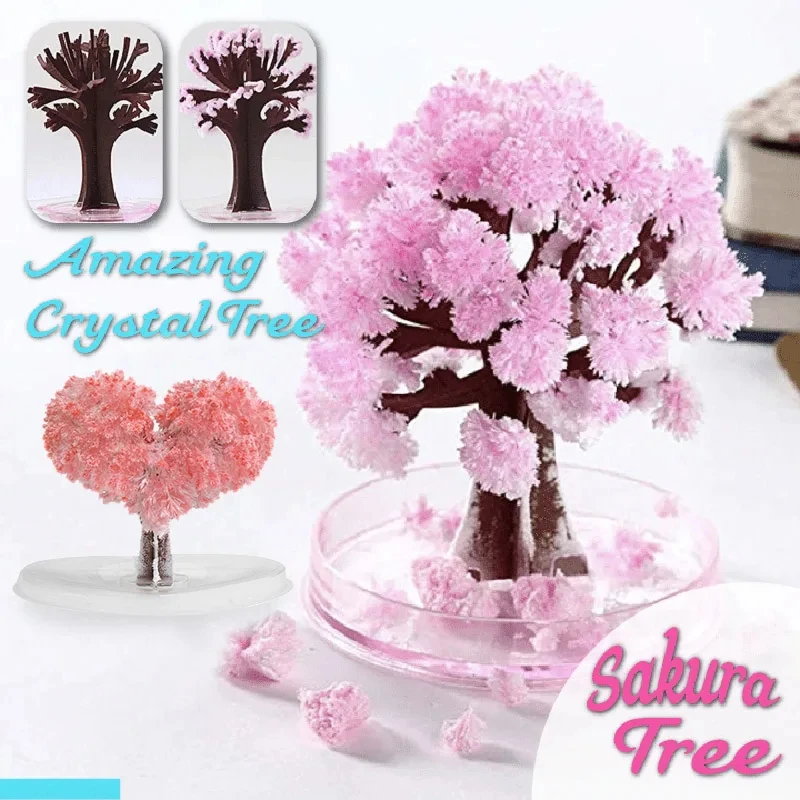 ต้นไม้จิ๋วมินิเมจิกซากุระ ชุดป - Paper Weight Crystal บทวิจารณ์และราคา