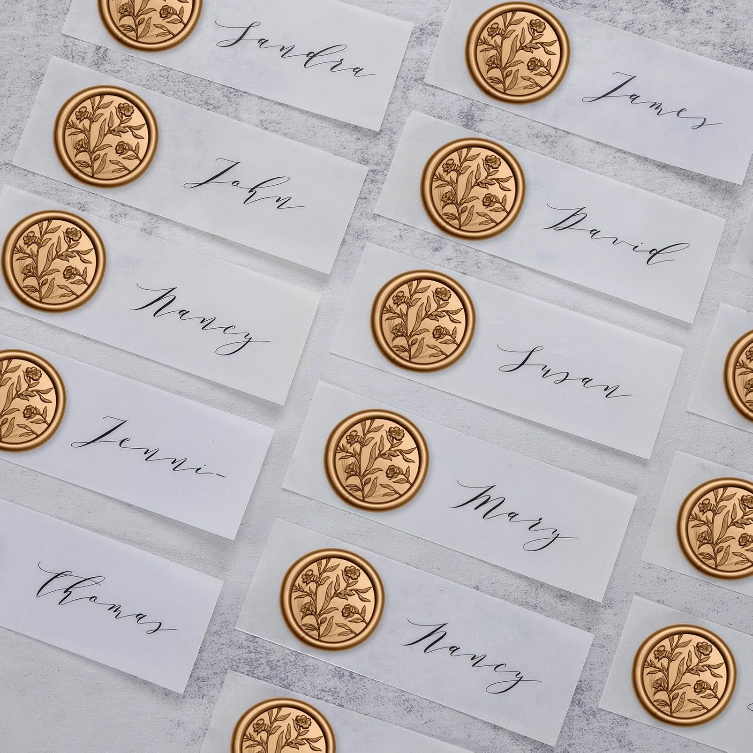สติกเกอร์ซีลขี้ผึ้ง - ซีลซองจด - Wax Seal Stamp Set บทวิจารณ์และราคา